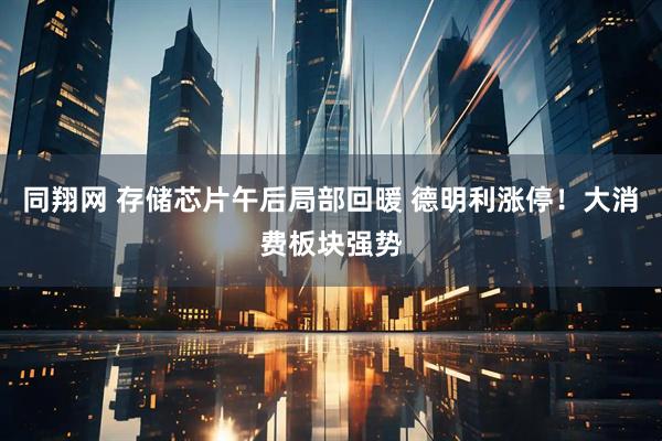 同翔网 存储芯片午后局部回暖 德明利涨停！大消费板块强势